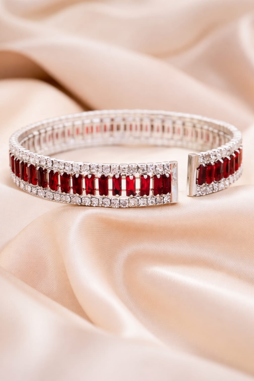 Red Tennis Bangle