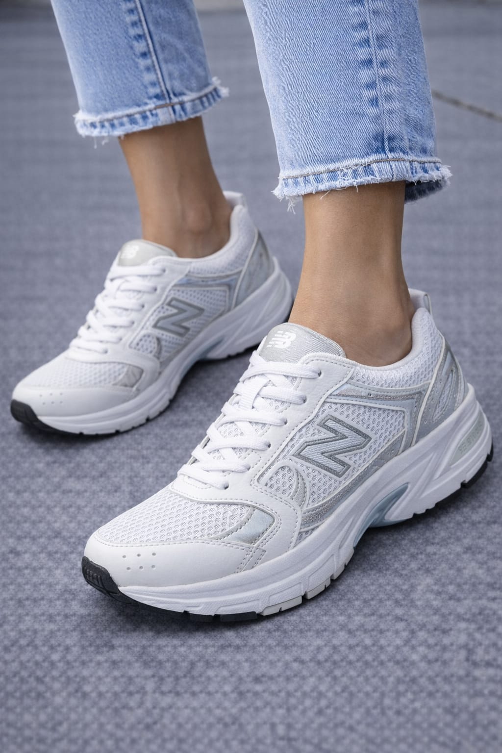 new balance silver