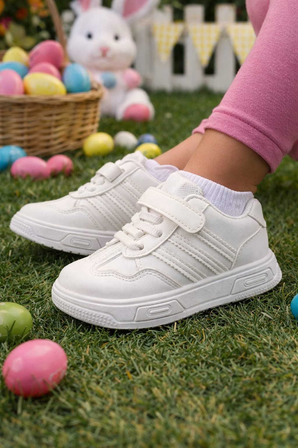Full white sneaker