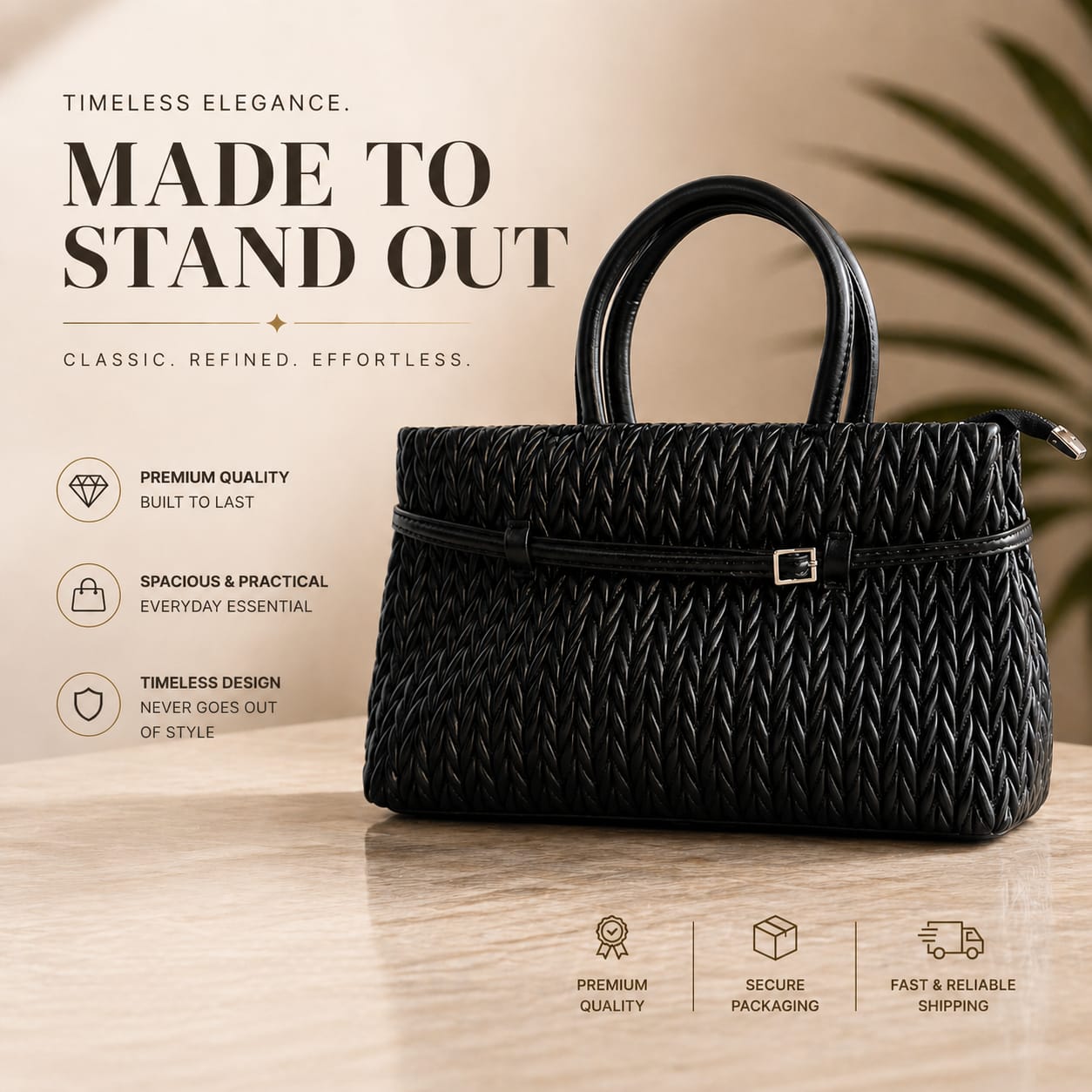 Betina black bag