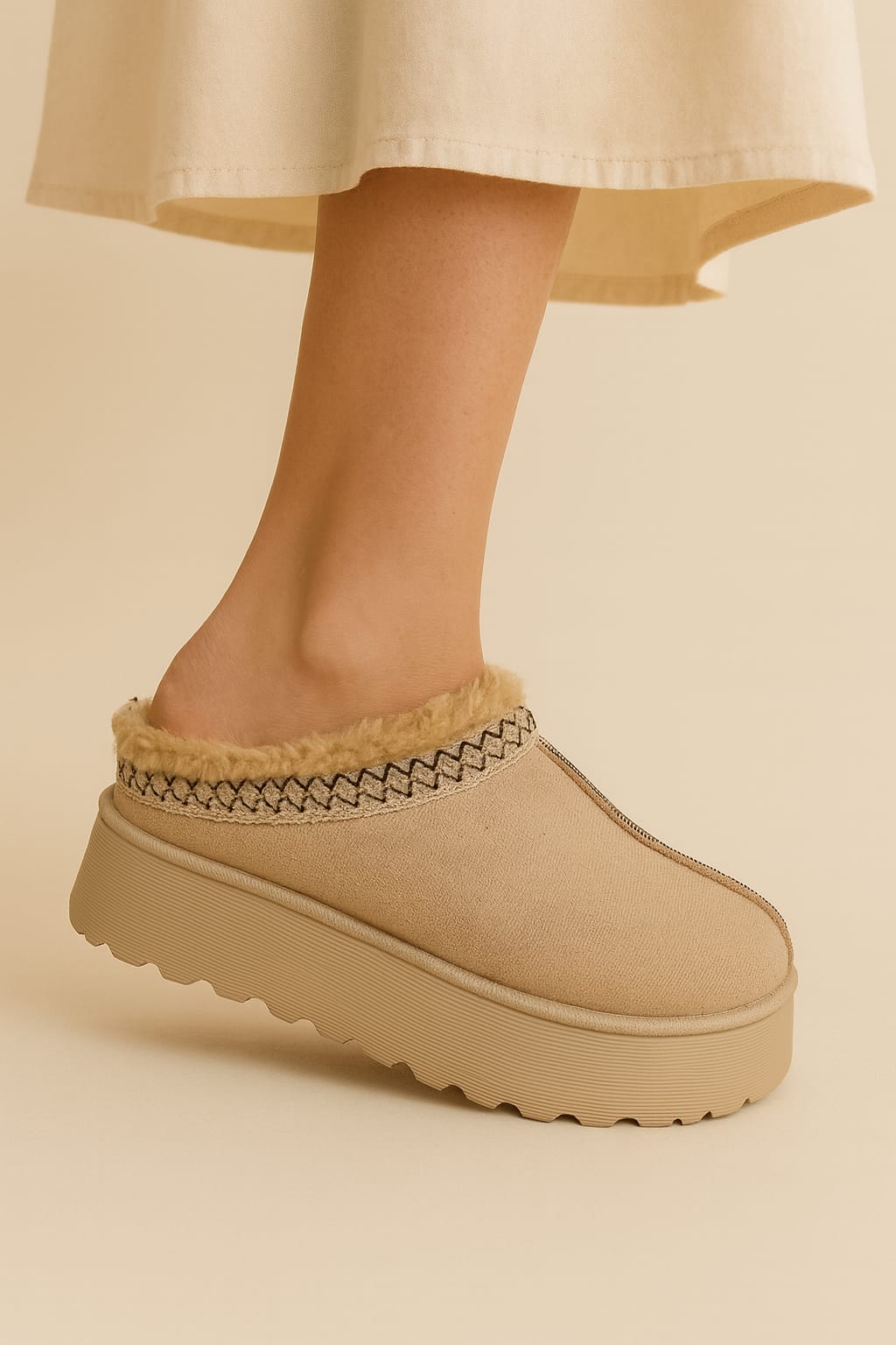 Beige Ugg