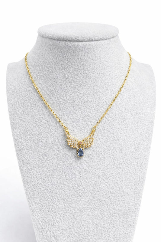 Angel blue gold